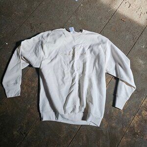 Delta SweatShirt Men's XL Grey Long Sleeve Cape Cod Embroidered Cotton Blend